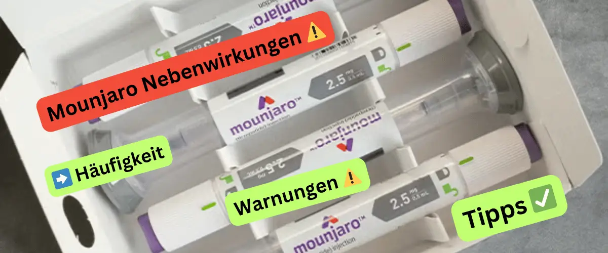 mounjaro abnehmspritze nebenwirkungen verträglichkeit hinweise tipps