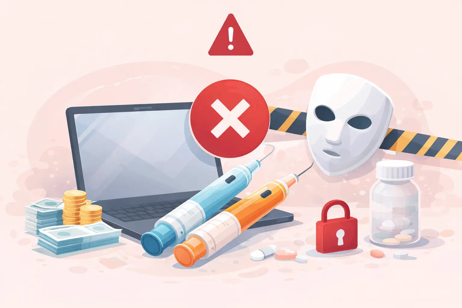 Achtung vor Fakes abnehmspritzen